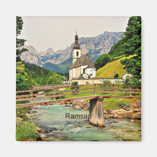 Ramsau, Bayerische Alpen Magnet (Vorne)