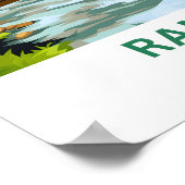 Ramsau Deutschland Travel Print Poster (Ecke)