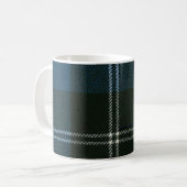 Ramsay blaue alte Tartan-Tasse Kaffeetasse (Vorderseite Links)
