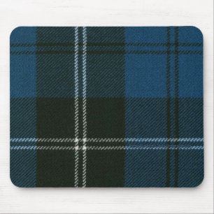Ramsay blauer alter Tartan Mousepad