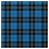 Ramsay Blue Ancient Tartan Stoff (Nahaufnahme)