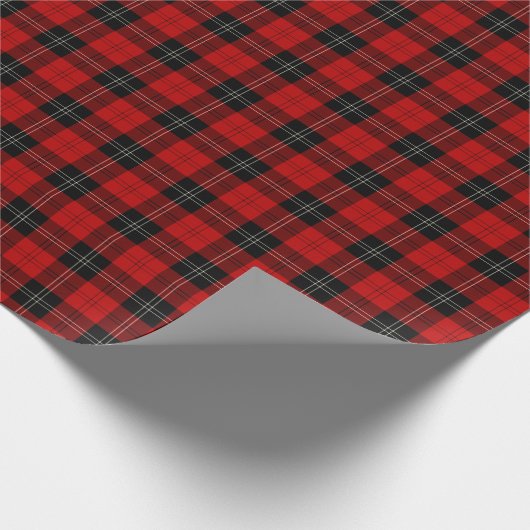 Ramsay Clan Tartan Geschenkpapier (Ecke)