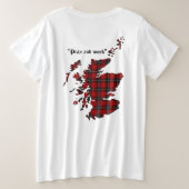 Ramsay Clan Women's Große Größe T-Shirt (Design Rückseite)