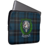 Ramsay Scottish Clan Tartan and Crest  Laptopschutzhülle (Vorne Rechts)