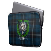 Ramsay Scottish Clan Tartan and Crest  Laptopschutzhülle (Vorderseite Links)