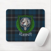 Ramsay Scottish Clan Tartan and Crest  Mousepad (Mit Mouse)