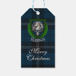 Ramsay Scottish Clan Tartan & Crest Geschenkanhänger