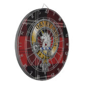 Ramsay Tartan & Abzeichen Dartscheibe (Vorderseite Links)