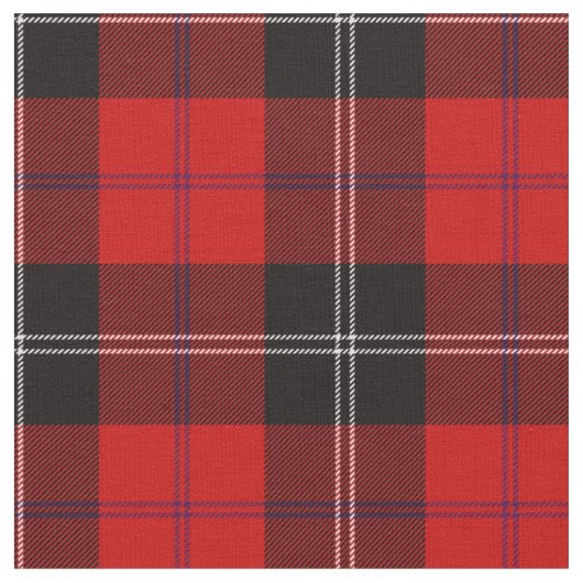 Ramsay Tartan-Druck Stoff (Nahaufnahme)