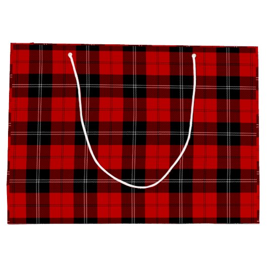 Ramsay Tartan kariert Große Geschenktüte (Rückseite)
