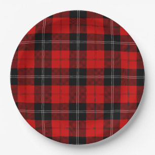 Ramsay Tartan kariert Pappteller