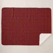 Ramsay Tartan kariert Sherpadecke (Vorderseite (Horizontal))
