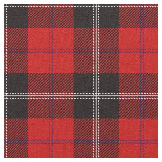 Ramsay Tartan Print Stoff (Nahaufnahme)