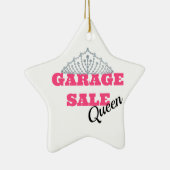 Ramschverkauf-Königin-Linie Keramik Ornament (Rechts)