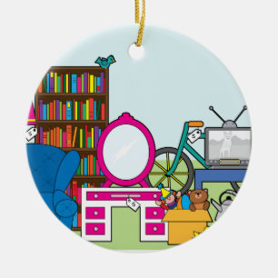 Ramschverkauf-Material Keramikornament