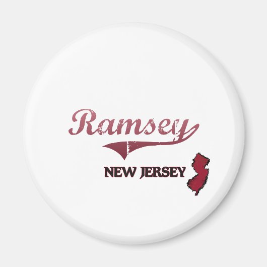 Ramsey New Jersey City Classic Magnet (Vorne)