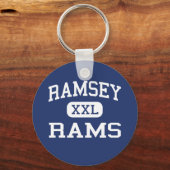 Ramsey - Rams - High School - Ramsey New Jersey Schlüsselanhänger (Vorderseite)