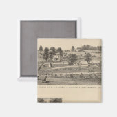 Ramsey, Williams-Residenzen Magnet (Vorderseite/Rückseite)