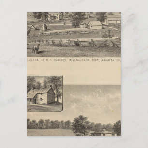 Ramsey, Williams-Residenzen Postkarte