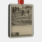 Ramsey, Williams-Wohnsitze Silbernes Ornament (Rechts)