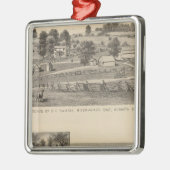 Ramsey, Williams-Wohnsitze Silbernes Ornament (Links)