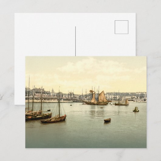 Ramsgate Harbour II, Kent, England Postkarte (Vorne/Hinten)