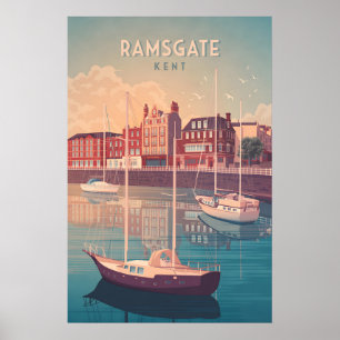 Ramsgate Seaside Reiseplakat Poster