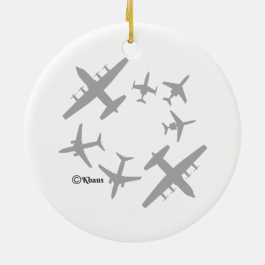 Ramstein Air Base Baby's First Christmas Keramik O Ornament (Hinten)