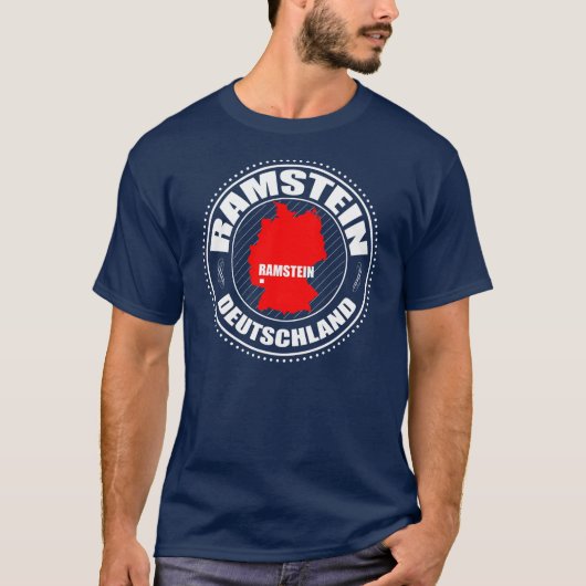 Ramstein-Briefmarke A002 T-Shirt (Vorderseite)
