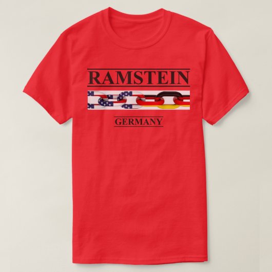 RAMSTEIN GERMANY  T-Shirt (Design vorne)