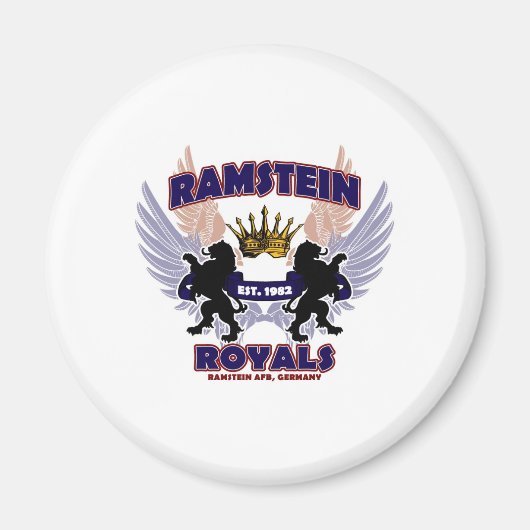 Ramstein Royals Spirit Magnet (Vorne)
