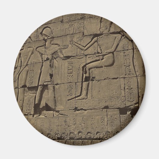 Ramusseum. Ägypten um 1867 Magnet (Vorne)