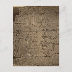 Ramusseum. Ägypten um 1867 Postkarte