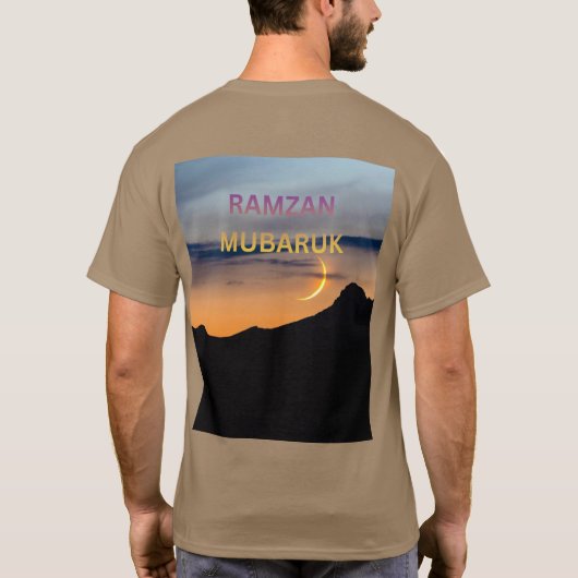 RAMZAN MUBARUK T-Shirt (Rückseite)
