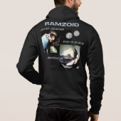 ramzoid hoodie BLUE (Rückseite)