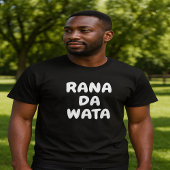 rana da wata - Sonne und Mond in Hausa T-Shirt