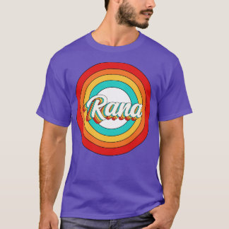 Rana Name Shirt Vintag Rana Circle