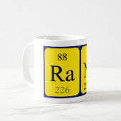 Rana Periodenname Tasse (Vorderseite Links)