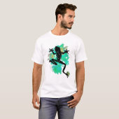 Rana Silvestre en Acuarela–Arte Natural en Tonos T-Shirt (Vorne ganz)