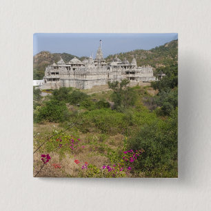 Ranakpur Jain Tempel, Ranakpur, Rajasthan, Indien Button