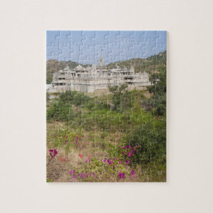 Ranakpur Jain Tempel, Ranakpur, Rajasthan, Indien Puzzle