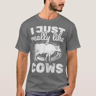 Ranch-Bauer, der Tiere wie Kuh züchtet T-Shirt