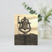 Ranch Bell Postkarte (Stehend Vorderseite)