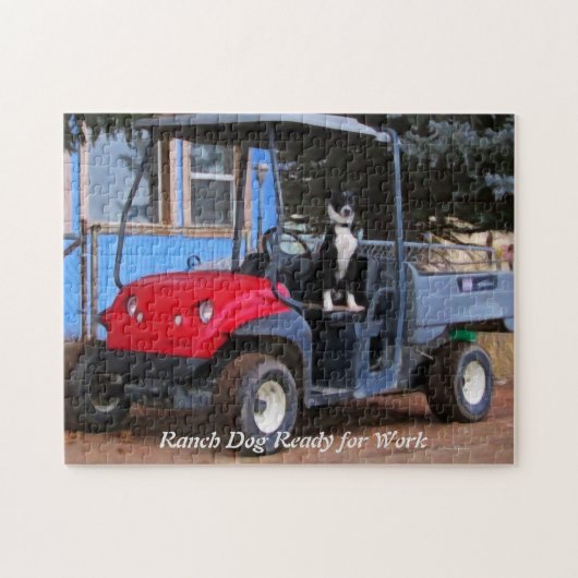 Ranch Dog Ready Puzzle (Horizontal)