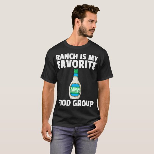 Ranch Dressing Gift Funny Condiment Sauce (2) T-Shirt (Vorne ganz)