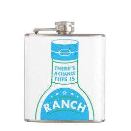 Ranch Dressing Liebhaber Funny Flachmann