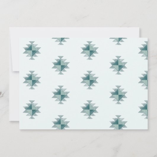 Ranch Hochzeit speichert das Datum der Einladung (Rückseite)