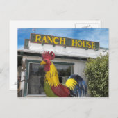 Ranch House Postkarte (Vorne/Hinten)