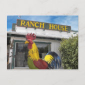 Ranch House Postkarte (Vorderseite)