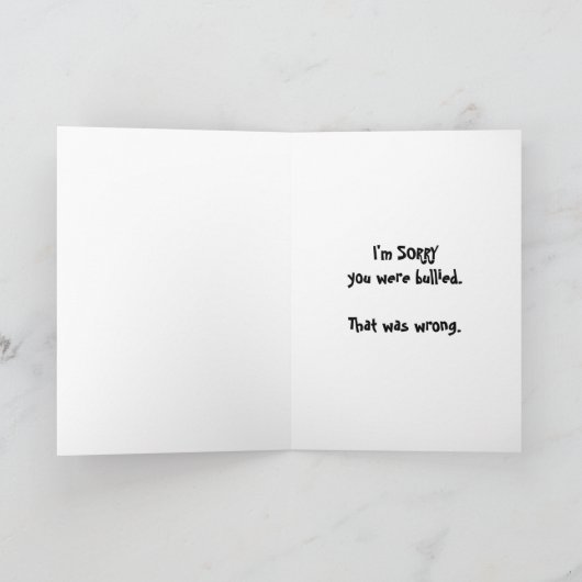 Ranch Hunde gegen Mobbing - Cowboy Elternschaft Karte (Innenseite)